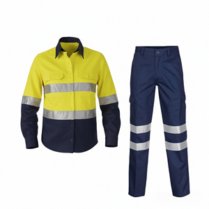 Vêtements de travail réfléchissants et durables Hivis, vêtements de ferme, chemise et pantalon - Product Image 2