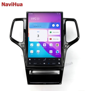 Lecteur DVD de voiture Android avec écran tactile de 14,4 pouces, navigation GPS, multimédia pour Jeep Grand Cherokee 2011-2013 avec Carplay - Product Image 2