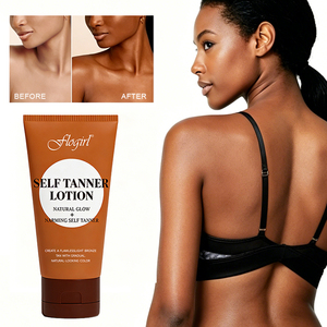 Lotion autobronzante hydratante OEM ODM au thé vert et à l'eau de coco, éclat naturel longue durée - Product Image 1