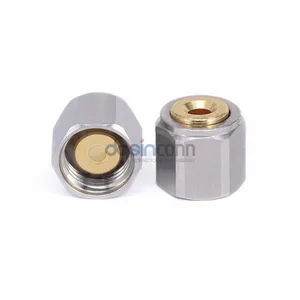 Conector macho coaxial RF para micro-ondas DC-67GHz 1.85mm para cabo série 086