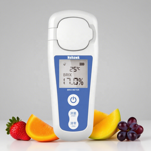 Портативный цифровой рефрактометр с настраиваемыми цветами, ручной рефрактометр с АТК, тестер содержания сахара, диапазон Brix 0-35% - Product Image 1