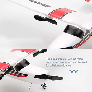 Avion RC Fx801 <span class=keywords><strong>Cessna</strong></span> 182 DIY, 2,4 GHz, 2 canaux, en EPP, planeur électrique, avion à aile fixe pour enfants, pour l'extérieur - Product Image 3