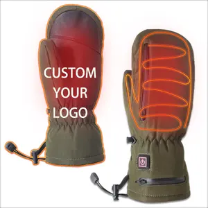 Sarung tangan terapi panas, sarung tangan terapi panas bertenaga baterai untuk olahraga memancing dan ski musim dingin