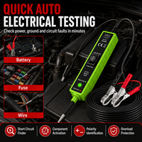 Testeur de circuit automobile EM285 Power Probe, outil de diagnostic de circuit, testeur de tension, test de polarité, détecteur de court-circuit, outil de réparation électrique