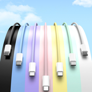 Nylon Bện 60W USB-C Để USB-C Cáp Dữ Liệu Cho Samsung Android Và Đối Với Xiaomi Chất Lượng Cao Nhanh Chóng Sạc 5A Sử Dụng Với Máy Tính - Product Image 2