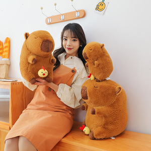 Nuevo Peluche de Capibara Marrón Suave, Juguete de Peluche, Regalo de Cumpleaños para Niños, Lindos Peluches de Capibara - Product Image 5