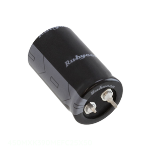ตัวเก็บประจุแบบสแนป th แบบมีรู390 uF 390 uF 20% 450V ผ่านทางผู้จัดจำหน่ายที่ได้รับอนุญาต - Product Image 1