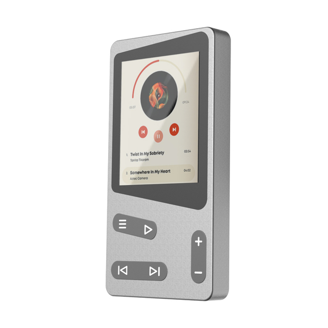 Hbnkh New Special Design Portable 2.4inch 16GB MP3 MP4 Music Player Headphones TF Card Sports EBook Reading Android Music Player