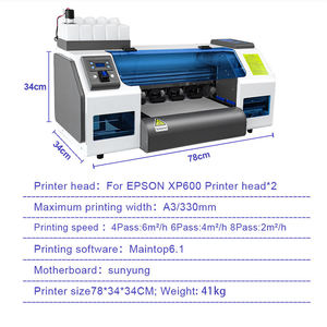 Imprimante DTF Tiffan Compact A3 <span class=keywords><strong>Prestige</strong></span> A3 R Xp600 Imprimante DTF Super B Imprimante DTF sur vêtements - Product Image 4