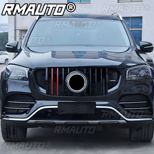 Rejilla de Parachoques Delantero para Mercedes Benz Clase GLS X167 2020 2021 2022 GLS450 GLS580, Estilo Brabus Racing - Product Image 3