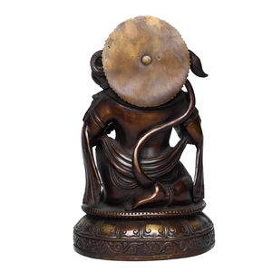 Statue en laiton faite à la main Hanuman de haute qualité Design moderne pour le culte religieux et la décoration de la maison - Product Image 4