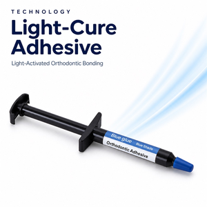 Kit d'adhésif <span class=keywords><strong>dentaire</strong></span> orthodontique Vigor Dental Blue Glue - Classe II Certifié CE Garantie et durée de conservation de 3 ans - Product Image 3