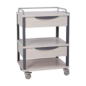 Chất Lượng Cao Bệnh Viện Khẩn Cấp Xe Đẩy Di Động Y Tế Giỏ Hàng Điều Trị Điều Dưỡng Xe Đẩy Với Ngăn Kéo - Product Image 5