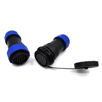 Connecteur de câble d'alimentation de série SD personnalisé étanche IP68, boîtier PC mâle/femelle, connecteur d'aviation, connecteur SP28 SD28