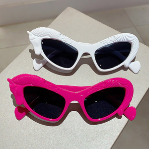 Sunray Newst Trendy Colorful High Quality Sunglasses Fashionable <strong>Blue</strong> Gold Transparent PC Frame Pink Black <strong>Party</strong> Sun <strong>Glasses</strong> - Product Image 4