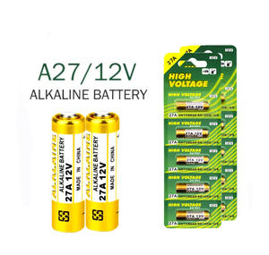 แบตเตอรี่อัลคาไลน์แห้ง10ชิ้น/ล็อต A27แบตเตอรี่12V สำหรับกริ่งประตูรถยนต์รีโมทคอนโทรล G27A MN27 MS27 <span class=keywords><strong>GP27A</strong></span> A27 L828 ALK27A V27GA - Product Image 2