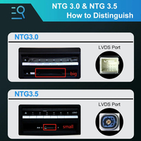 Décodeur CarPlay sans fil STWEI pour Mercedes Benz NTG 3.0 3.5 W221 Classe CL 2006-2012, compatible Android Auto et AirPlay