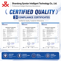 Estación de Soldadura de Jaulas de Varillas Telescópicas Totalmente Automática y Programable Shandong Synstar, Ahorro de Mano de Obra, Operación con Pantalla Táctil de 380V