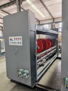 طابعة فلكسو للتغذية اليدوية بسعر منخفض ، 2 لون ، آلة قطع القوالب ذات الشق والطباعة بالكرتون - Product Image 4