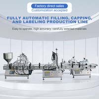 Ligne de production Cosmétiques Lotion essentielle Parfum Détergent Shampooing Bouteille ronde Emballage Capsulage Étiquetage Machine de remplissage