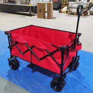 Outdoor Campingkar Grotere 220L Opvouwbare Utility Strandwagen Boodschappenkar - Product Image 3