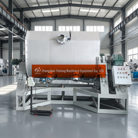 Machine à mélanger la peinture texturée avec réservoir en acier inoxydable en U et mélangeur à double ruban pour usine