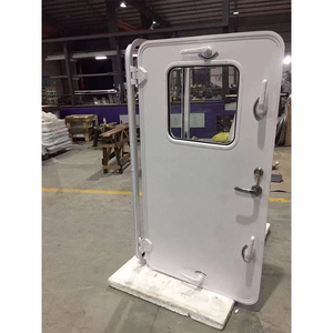 Porta Impermeabile per Navi con Finestra di Osservazione Rettangolare, Porta Marina in Alluminio per Barche e Traghetti - Product Image 5