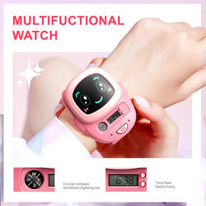 วอล์คกี้ทอล์คกี้แบบชาร์จได้ 2in1 นาฬิกาข้อมือไร้สายสำหรับเด็ก ลายการ์ตูน ของเล่นอินเตอร์คอม วอล์คกี้ทอล์คกี้ นาฬิกาข้อมือระยะไกล - Product Image 5