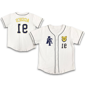 Venta al por mayor de fábrica, camiseta de béisbol deportiva para jóvenes, logotipo de equipo personalizado, diseño de impresión por sublimación, ropa deportiva de estilo callejero - Product Image 1