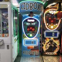 Kit de jeu d'arcade de boxe de rue à monnayeur pour enfants, avec design durable et utilisation facile