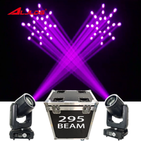 Prix de gros 295 Projecteur Beam à tête mobile de scène, double prisme, contrôle DMX, pour DJ, discothèque, mariage et éclairage de scène professionnel