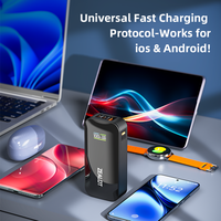 Batterie externe Zealot Power Bank Y5500 10000mAh Li-Polymère avec entrée/sortie Type-C, charge rapide 18W pour téléphone portable et utilisation en extérieur