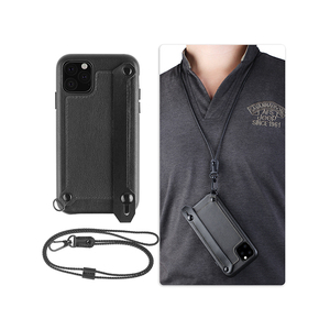 Nueva personalización cuero de napa de micro fibra de la caja del teléfono de cuero para iphone 11 pro max caso - Product Image 1