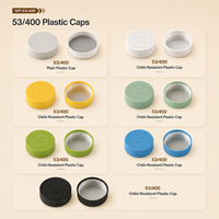 Flacon de rangement pour pilules en verre bleu cobalt avec logo personnalisé, conteneur multi-capacité pour capsules de suppléments avec bouchon à vis et boîte