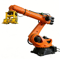 Bras robotisé de palettisation, robot palettiseur automatique, bras robotisé de palettisation de sacs, robot de manutention de palettes de cartons