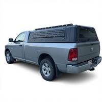 Auvent de camionnette en alliage d'aluminium robuste, étanche et antirouille, accessoire de modification extérieure pour Dodge RAM 1500 Simple Cabine