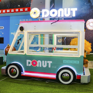 Carretto Mobile per Gelato, Hot Dog e Dessert, Camion RV per Gelati e Caffè, Rimorchio Alimentare in Container con Friggitrice - Product Image 6