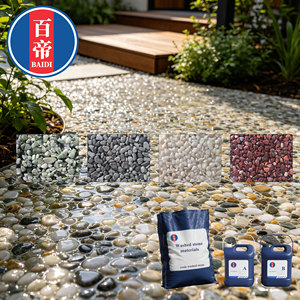 <span class=keywords><strong>Pintura</strong></span> para Exteriores a Base de Resina con Textura de Grava, para Caminos, Piscinas y Plazas, Transparente - Product Image 4