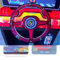 Anime Arcade Factory Promotion : Machine de jeu de simulation de conduite rapide de dirigeable, petite installation de jeu de course, modèle métallique simple