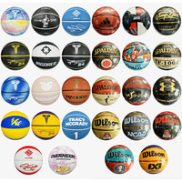 Ballon de basketball d'entraînement officiel taille 7 en gros avec logo personnalisé, ballon en caoutchouc de haute qualité, ballons de basketball personnalisés