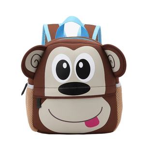 Zaino per bambini con <span class=keywords><strong>animali</strong></span> multicolori per modelli colorati in età prescolare e costruzione leggera per i viaggi scolastici - Product Image 2