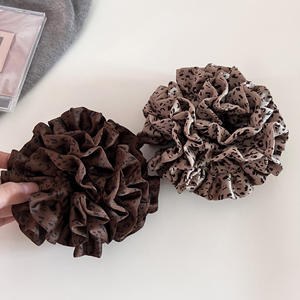 Coletero Elástico de Satén Coreano con Estampado de Leopardo para Mujer - Product Image 2