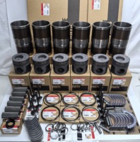 6LTAA9.3 L9.3 QSL9.3 Dieselmotor-Teile Überholsatz Zylinder-Kolben-Kit 5305190 Industriemaschinen Bagger Lader für Cummins