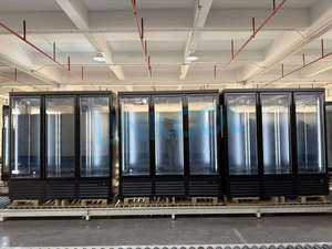 <span class=keywords><strong>Refrigerador</strong></span> de exhibición de bebidas con 3 puertas de vidrio, <span class=keywords><strong>refrigerador</strong></span> de enfriamiento de ventilador vertical comercial para supermercado, tienda de conveniencia y tienda - Product Image 6
