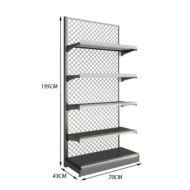 Mağaza ekran Metal raflar için raf montajı kolay mağaza rafları