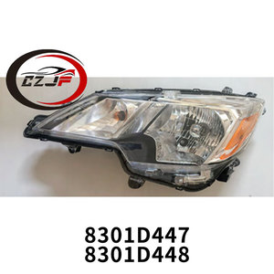 Conjunto de Faros Delanteros CZJF para Mitsubishi <span class=keywords><strong>Mirage</strong></span> G4 2021 2022 2023 Versión Estándar OE 8301D447 8301D448 - Product Image 2