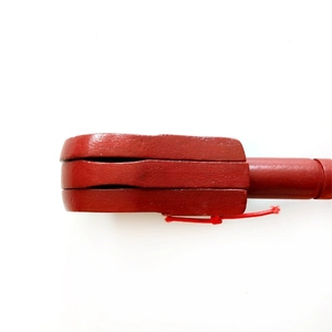 Wholesale Red Wooden Handled Castanet Kids Rhythm Percussion Instrument For Teaching Aids Preschool Educational <b>Musical</b> Toy - Product Image 2