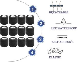 ضمادات لاصقة ذاتية من مصنع SJ، ضمادات رياضية مرنة متماسكة، يرجى الاتصال للحصول على أحدث الأسعار - Product Image 5