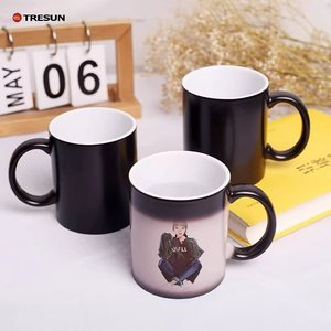 11 oz Hộp quà tặng tùy chỉnh in logo cà phê gốm nước thăng hoa nhiệt nhạy cảm màu sắc thay đổi ma thuật cốc cốc cho thăng hoa - Product Image 4