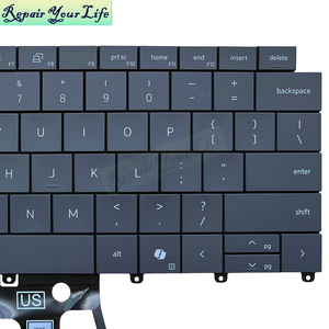 ใหม่ล่าสุดคีย์บอร์ดแล็ปท็อปแบ็คไลท์ภาษาอังกฤษสำหรับ Dell <span class=keywords><strong>Pro</strong></span> <span class=keywords><strong>MAX</strong></span> <span class=keywords><strong>14</strong></span>แป้นพิมพ์0FYM88 MA14250แบบใหม่ของแท้สีเทา - Product Image 4